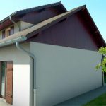 Vue perspective pour permis de construire pour rénovation de maison ou batiment